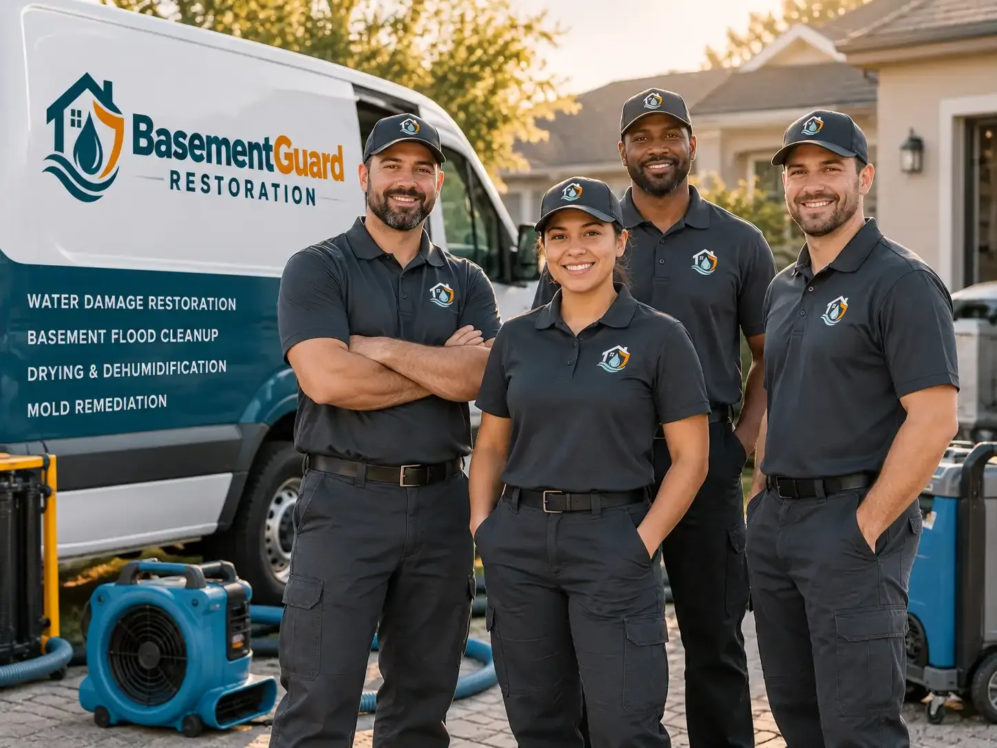 Basement Water Damage Restoration company in Grulla, TX